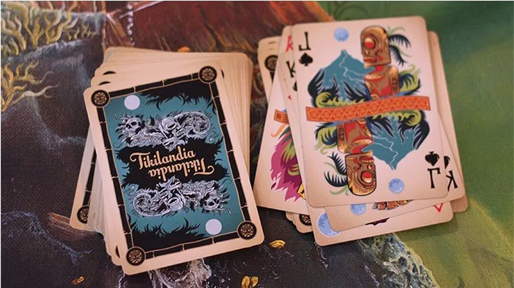 ITgimmick Tikilandia игральные карты напечатаны USPCC Poker|Волшебные фокусы| |