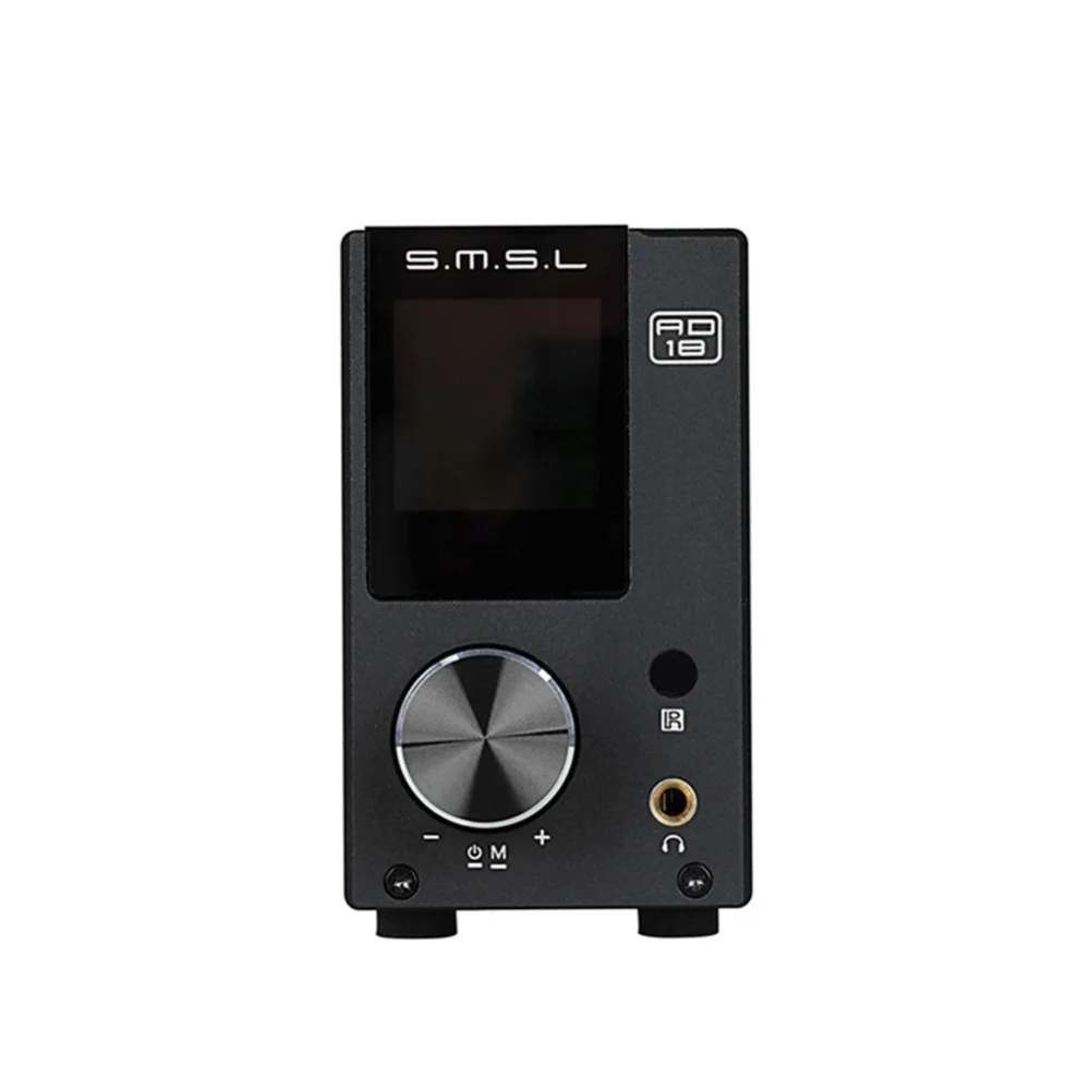Цифровой усилитель звука SMSL AD18 80 Вт * 2 CSR A64215 DSP Hi Fi Bluetooth оптический/коаксиальный USB