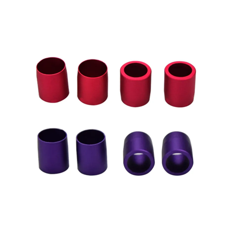 30 шт./лот защита для стрел из лука алюминиевые воротники охоты лук стрельба на