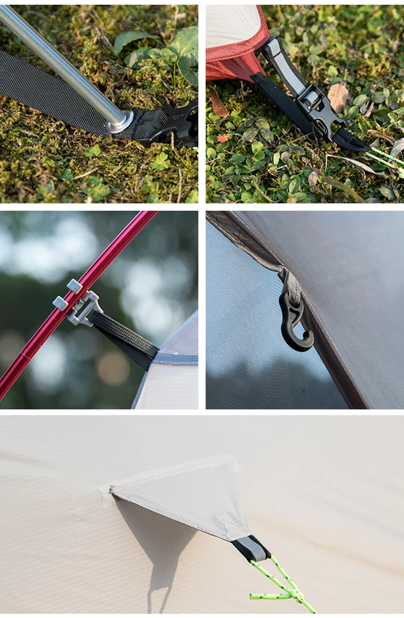 Naturehike Cloud UP обновленная палатка 1 2 3 человек свободно стоящая 20D силиконовая двухслойная Сверхлегкая походная палатка