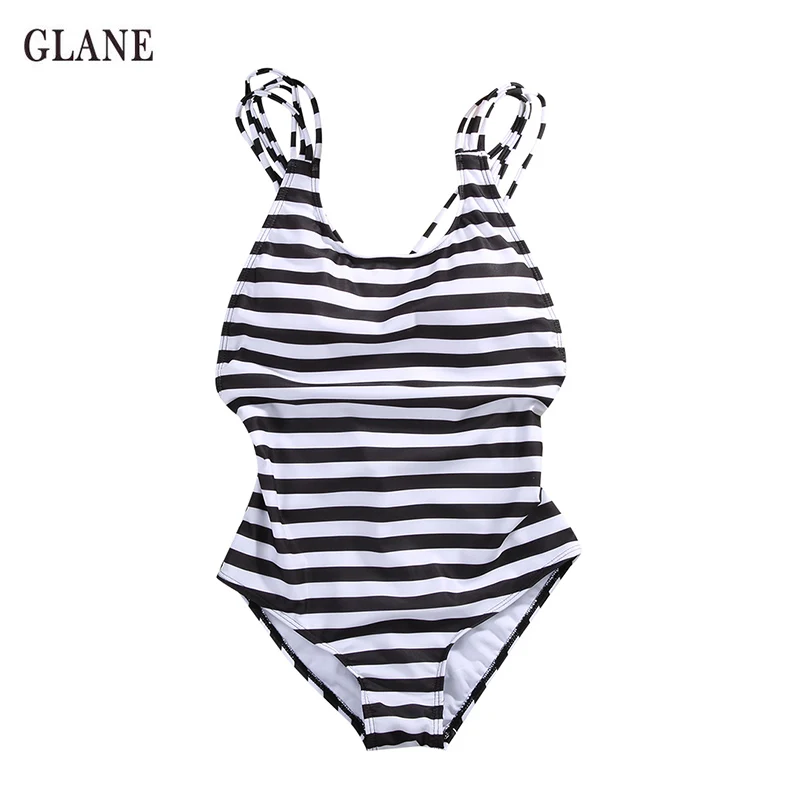 Одна штука 2017 Горячая в морском стиле полосатый сексуальный женский пуш ап