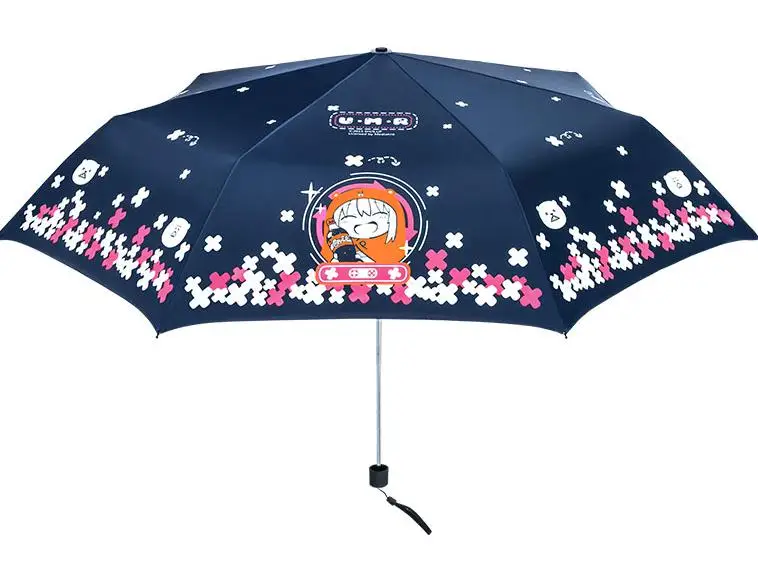 Himouto! Umaru-chan officical liched портативные Зонты дождя мультипликационный персонаж дома Умару безопасная лампа-рефлектор зонтик-карандаш Paraguas подарок - Цвет: Himouto Umaruchan