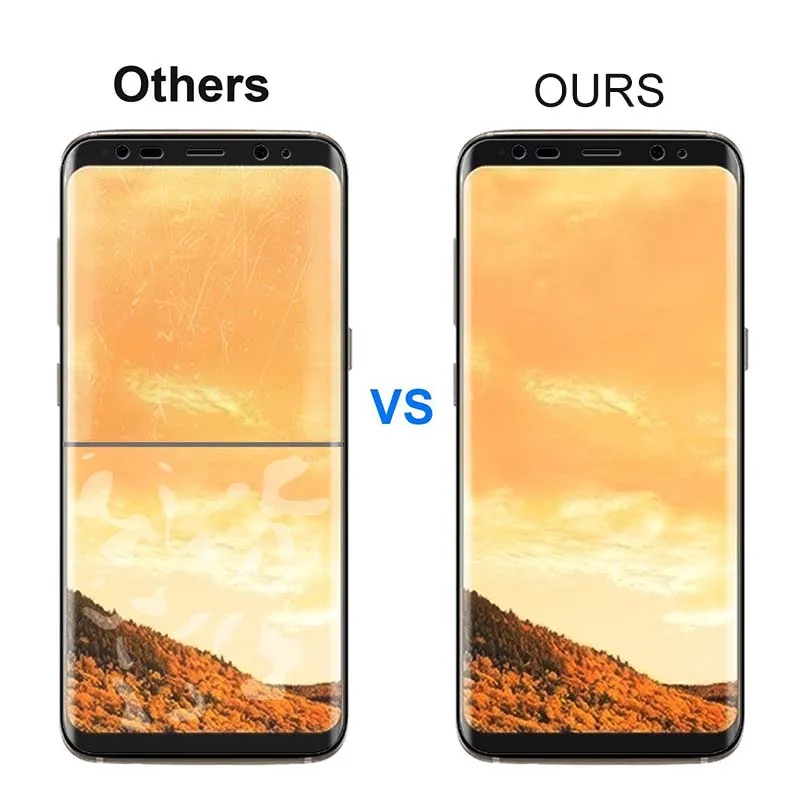 Мягкая изогнутая 3d пленка для Samsung Galaxy Note 9 8 S9 + S8 Plus S6 S7 Edge чехол (не