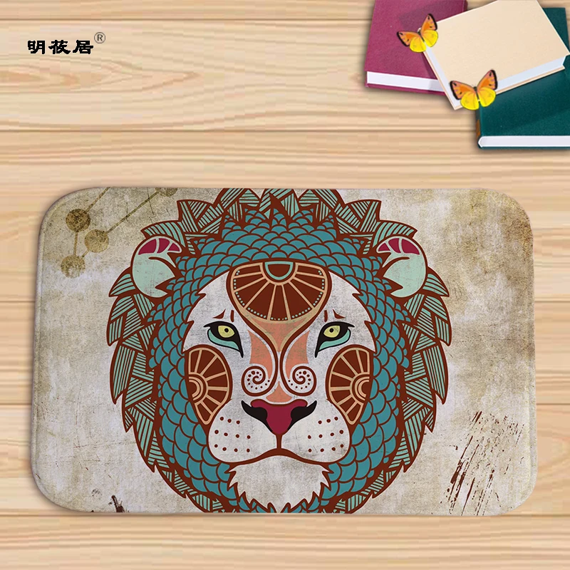 2018 New Arrive Door Mats for Entrance 12 constellations Pattern Carpets Living Room Dust Proof Mat Home Decor 40x60cm anti-sli[ | Дом и сад