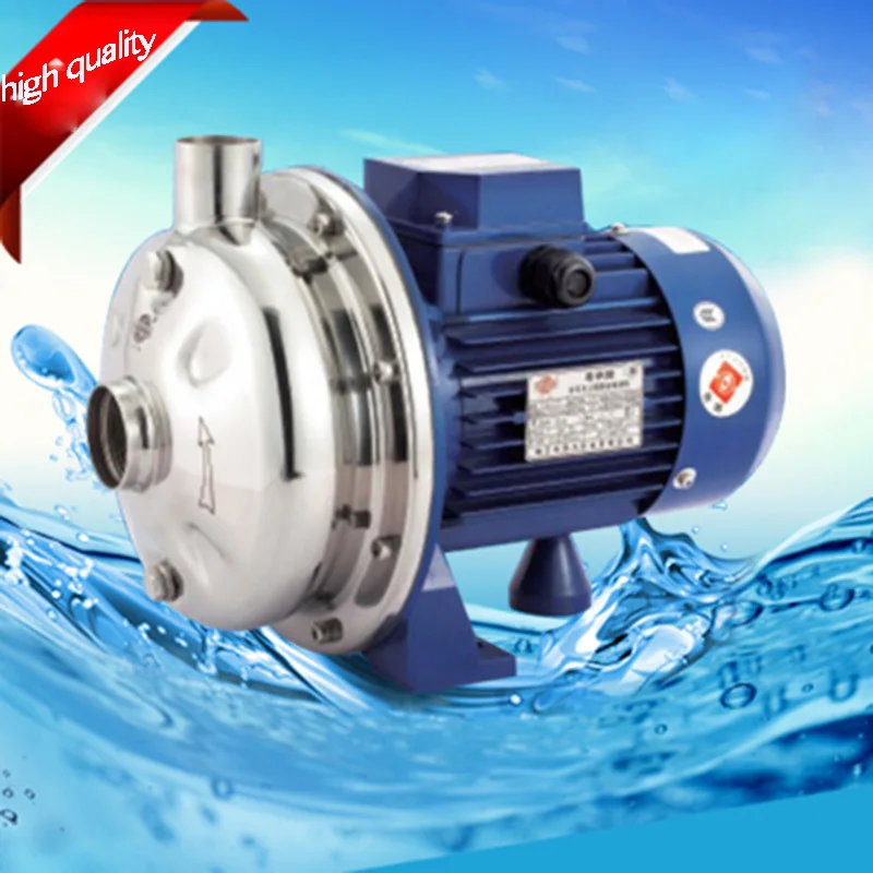 

FREE SHIPPING Stainless Steel Centrifugal Pump, 1/2HP, 220/380VAC