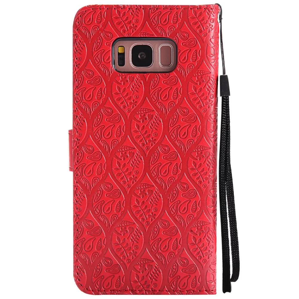 S8 Plus S3 S4 S5 S6 S7 Edge роскошный тисненый кожаный флип-чехол, чехлы-бумажники для телефонов samsung Galaxy Xcover 4 Note 3 Note 4 Note 8