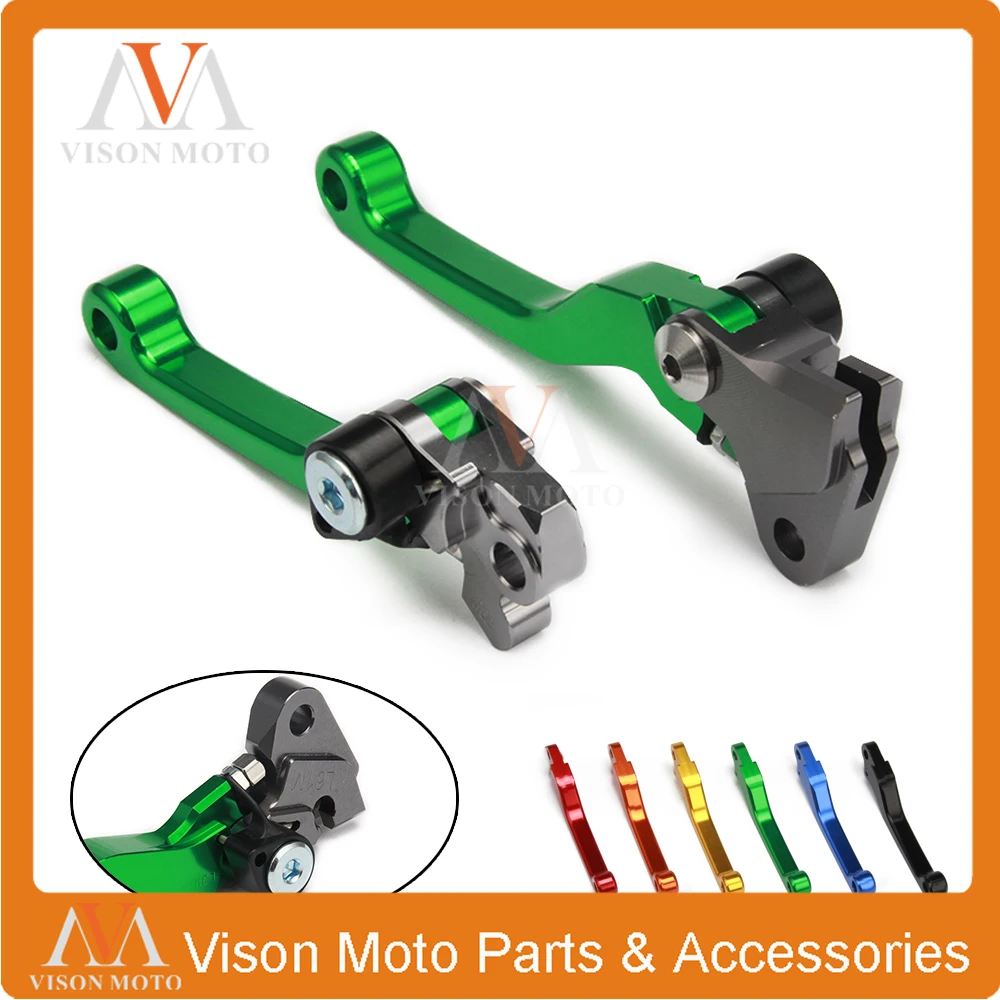 CNC поворотный тормоз сцепления рычаги для Kawasaki KX125 06 08 KX250 05 KX250F KXF250 12 KX450F KXF450 KDX200