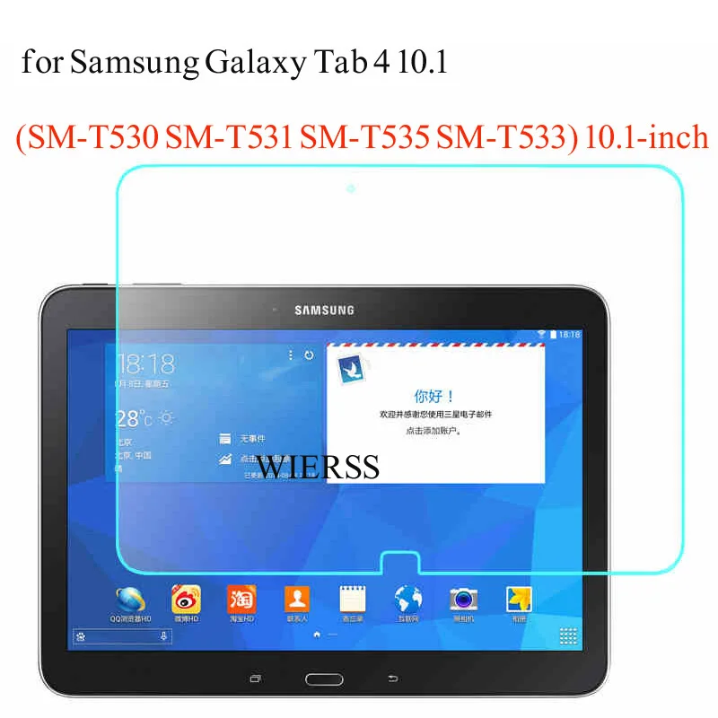 SAM T530 T531 Для samsung Galaxy Tab 4 10,1 SM T530 T531 T535 защитная пленка из закаленного стекла для samsung Galaxy Tab 4 10,1 стеклянная пленка - Цвет: SAM T530 T531