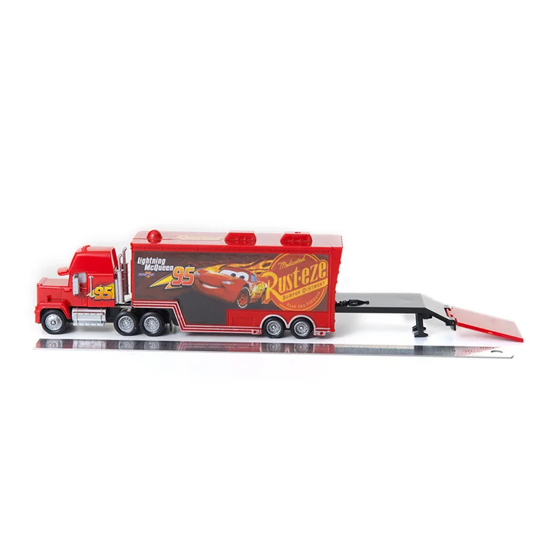 Disney машинок пиксара и с рисунками из мультфильма «Тачки 2 3 игрушки № 95 Lightning McQueen Джексон Storm Ramirez Мак дядя 1:55 литья под давлением модель автомобиля игрушка подарок для детей