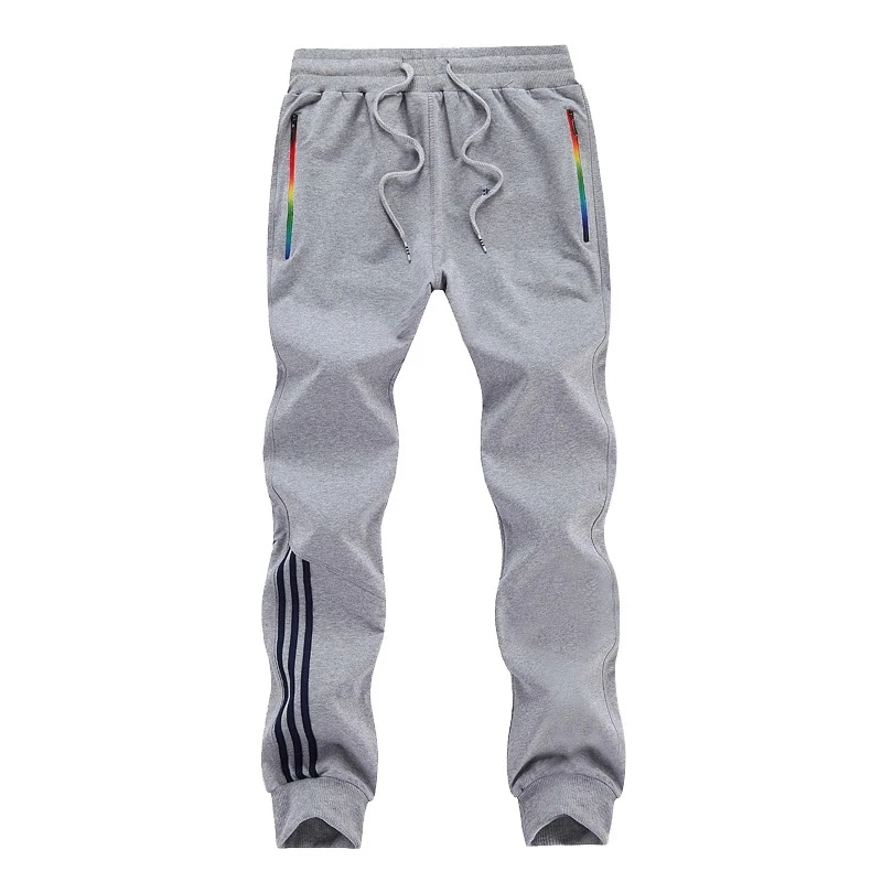 Весенние повседневные брюки мужские тренировочные Модная хлопковая спортивная