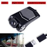 hfcyjia usb front camera recorder with adas voice dvr real datetime update 1280720p resolution night vision