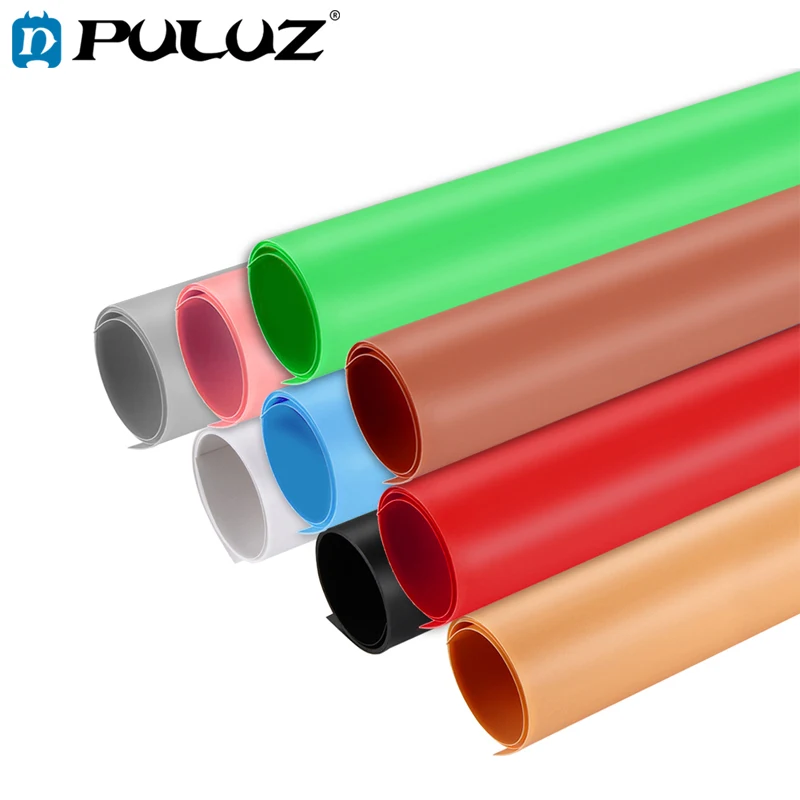PULUZ-Fondo de estudio de fotogrfico... juegos de papel de PVC para tienda tamao 120x60cm