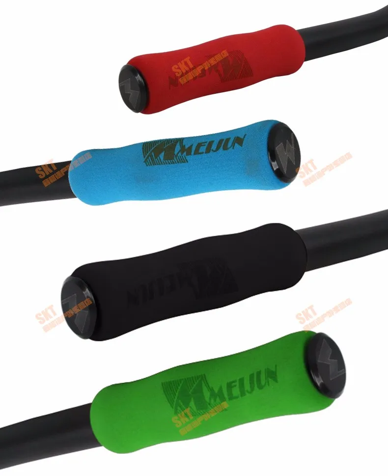 Red Black Blue Green Aluminium Alloy Sponge Bicycle Grip Mountain Bike Slip Handle Lockable Bar End | Спорт и развлечения