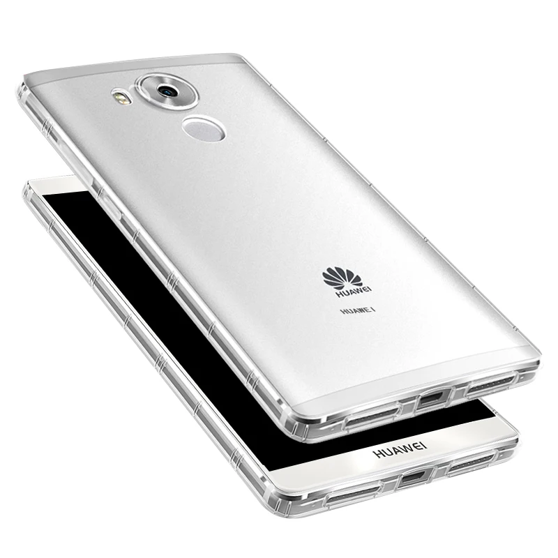 ITEUU mate 8 противоударный Тонкий чехол из ТПУ с подушкой безопасности для HUAWEI mate 8 мягкий силиконовый тонкий гелевый прозрачный противоударный чехол-накладка
