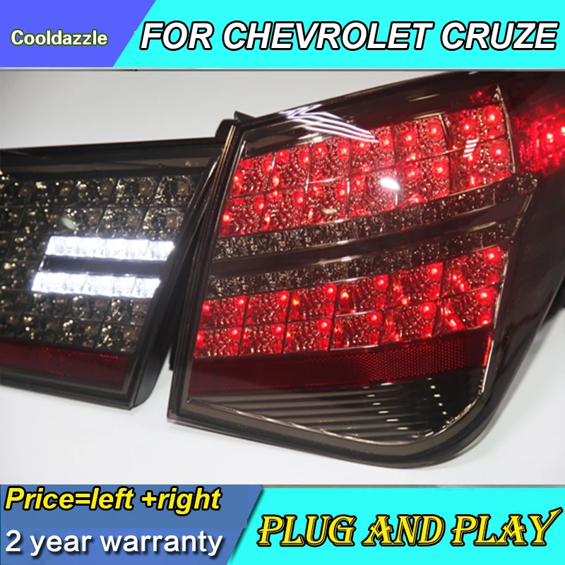 Для Chevrolet Cruze светодиодный задний фонарь 2009 2010 2012 2013 год Фонарь Парковка