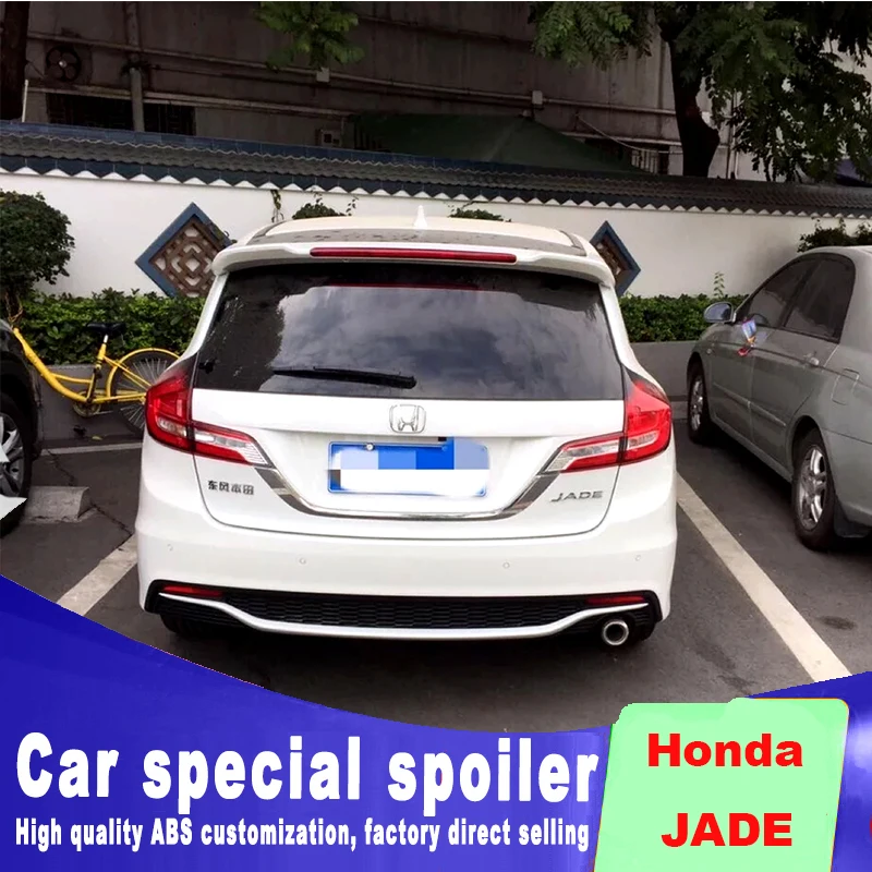 2013 для honda jade shuttle заднее окно крыши Высокое качество ABS Материал изменение установка спойлер по праймер