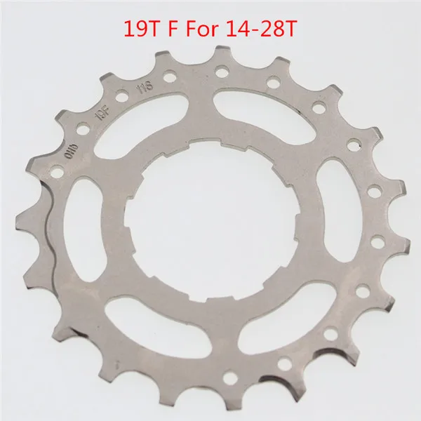 19T F for 14-28t Shimano Ultegra 6800 кассета Звездочка CS-6800 R8000 5800 11 скоростей маховик запчасти замок Кольцо Звездочка колеса - Цвет: 19T F for 14-28t