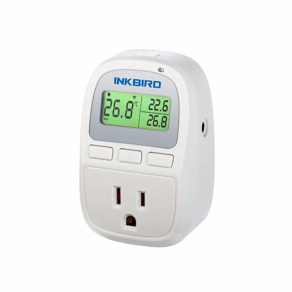 Inkbird C929 Wi-Fi Цифровой Смарт 120VAC 1200 Вт контроллер температуры IOS Android система смартфон нагреватель и охладитель термостат