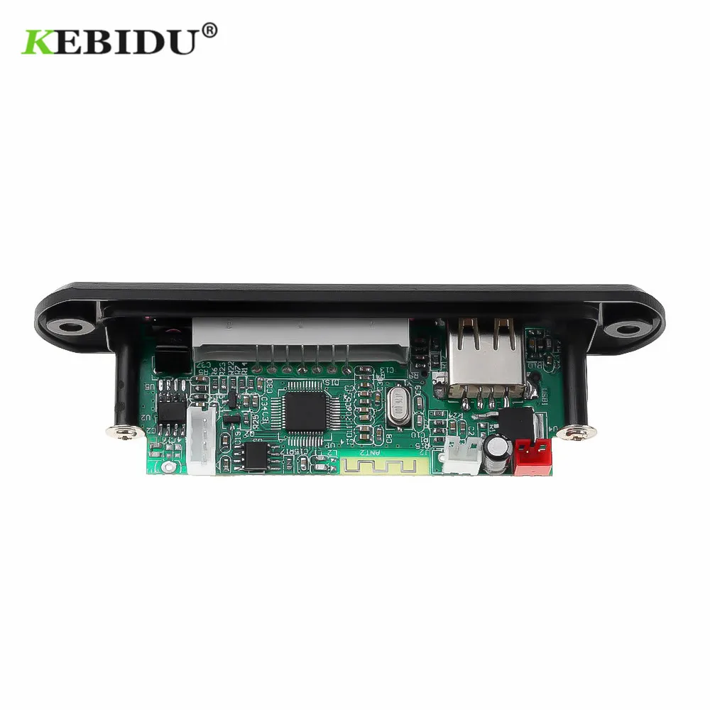 KEBIDU беспроводной Bluetooth MP3 плеер MP3 WMA декодер плата с функцией записи автомобильные аксессуары Поддержка USB/SD/FM аудио модуль