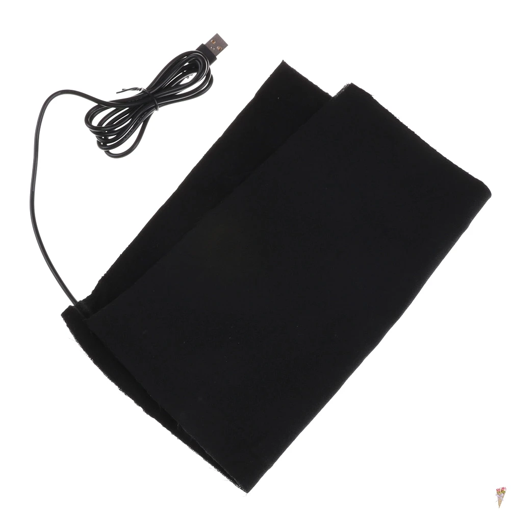 

1 Set Fast-Heating 5V USB Heated Jacket Coat Vest Accessories Carbon Fiber Heated Pads Warm Back Neck 30*24cm