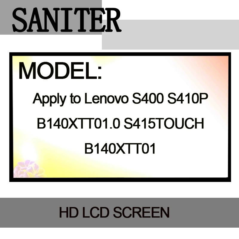 ЖК экран для ноутбука Lenovo S400 S410P B140XTT01.0 S415TOUCH B140XTT01|laptop lcd screen|lcd laptop screenlaptop screen |