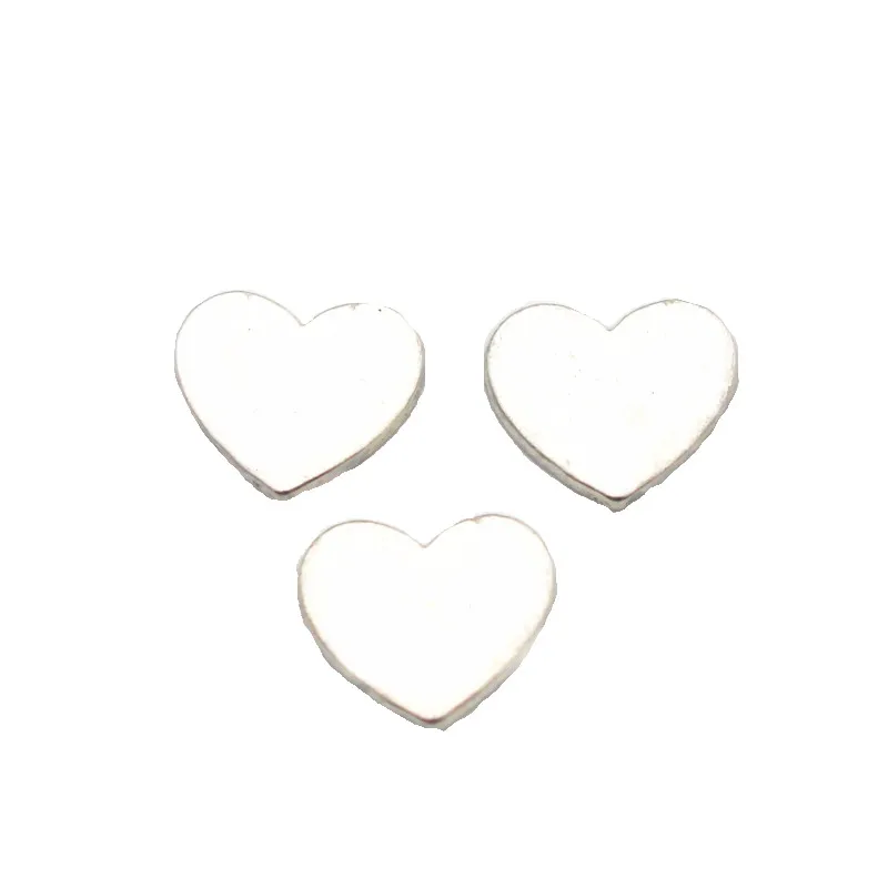 

Wholesale 10pcs/lot Simple Heart Silver Floating Charms Fit Glass Memory Floating Lockets Necklace Bracelet DIY Jewelry