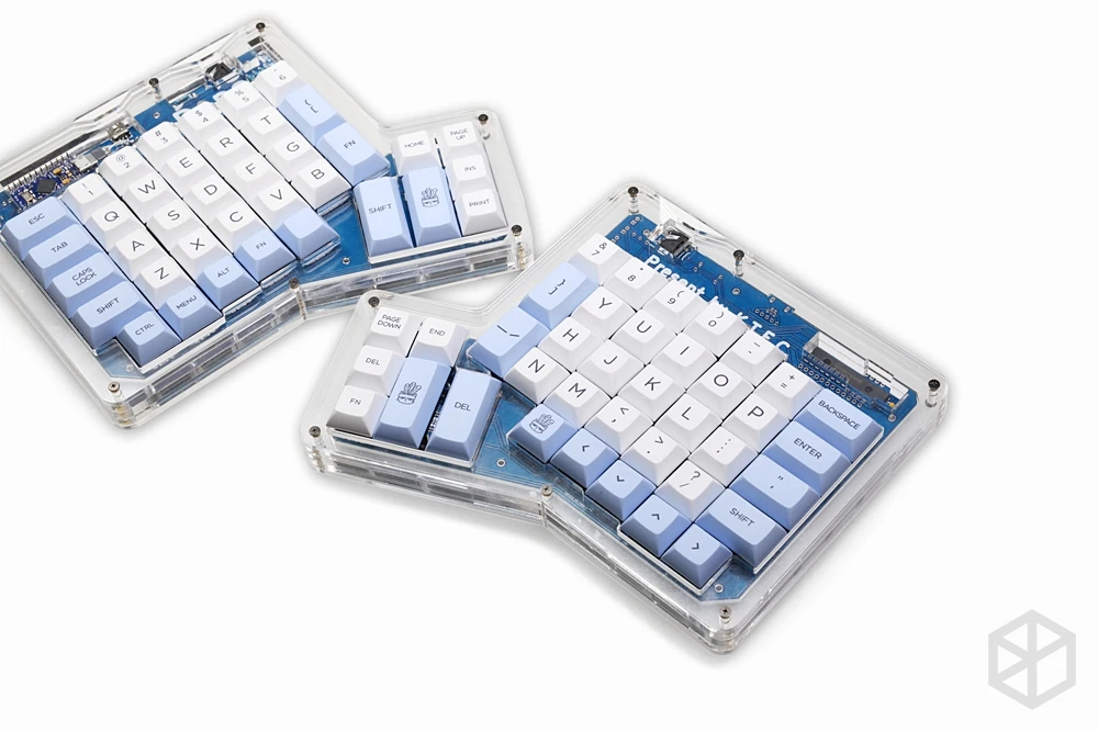 Dsa ergodox ergo pbt dye subbed keycaps на заказ механическая клавиатура Infinity ErgoDox эргономичная