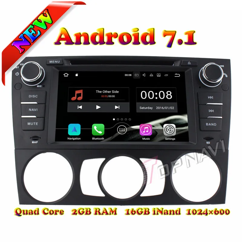 Topnavi 7 &quotAndroid 1 автомобильный ПК dvd плеер для BMW 3 серии E90/E91/E92/E93 (2006 2007 2008 2009 2010 2011)