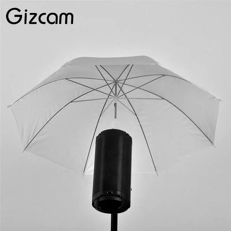 Зонт для студийной фотосъемки Gizcam 33 &quot83 см белая лампа аксессуары фотостудии