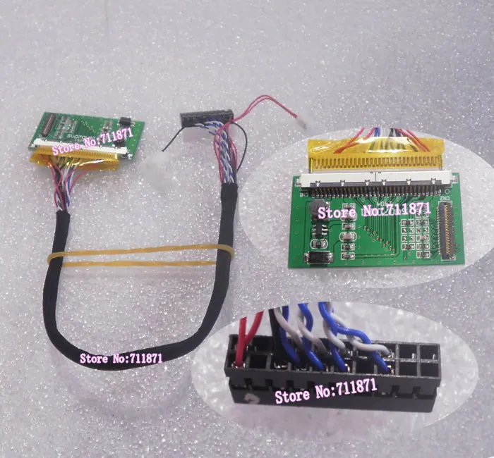 BA070WS1 100 FPC адаптер LVDS Plate 0 3 шаг 39P HJ070NA 13D плата драйвера 1ch 6bit преобразования|board|board
