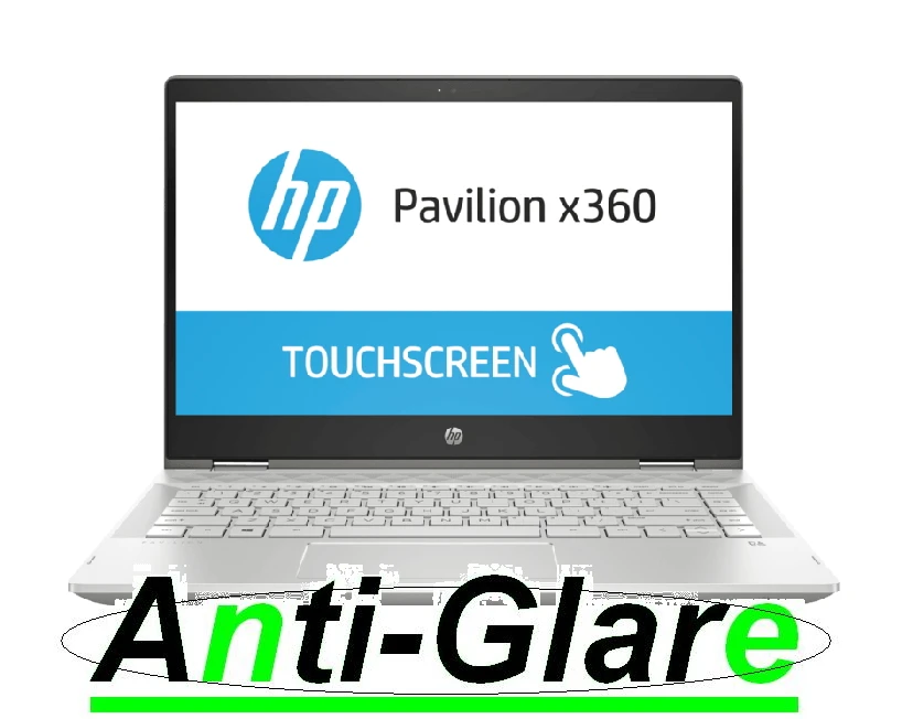 2 шт. Антибликовая Защитная пленка для экрана 14 &quotHP Pavilion x360 14t в 1 сенсорный экран