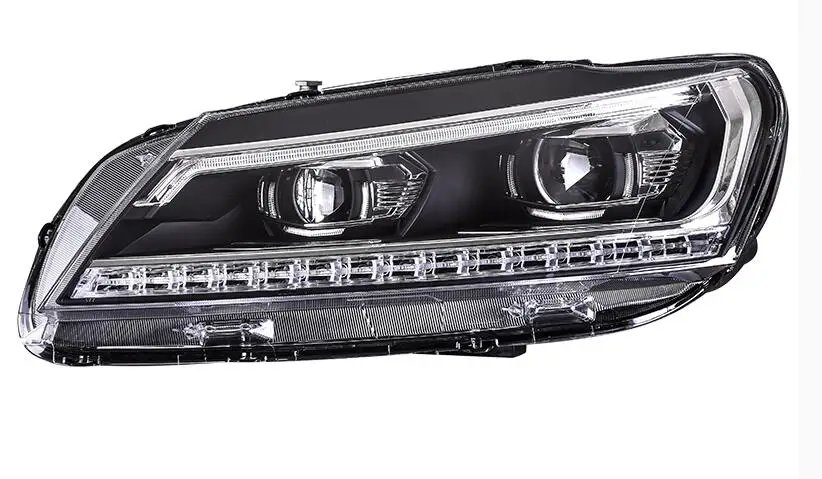 Автомобильный бампер фара для Volkswagen passat головного света 2016 ~ 2018y светодиодный