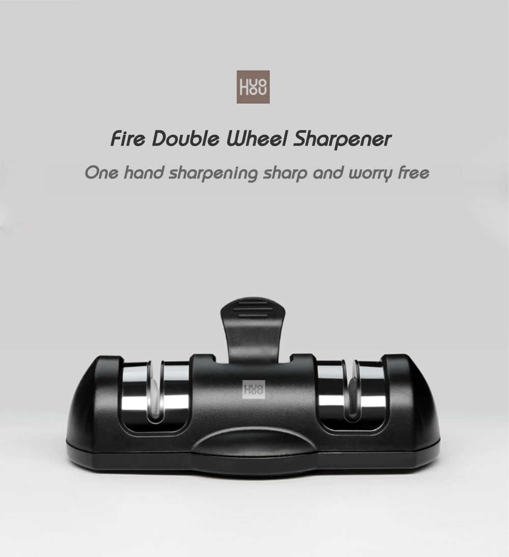 XIAOMI Mijia точильные камни с двойным колесом точильные камни K-nife точильный инструмент точилка для кухни инструменты HUOHOU