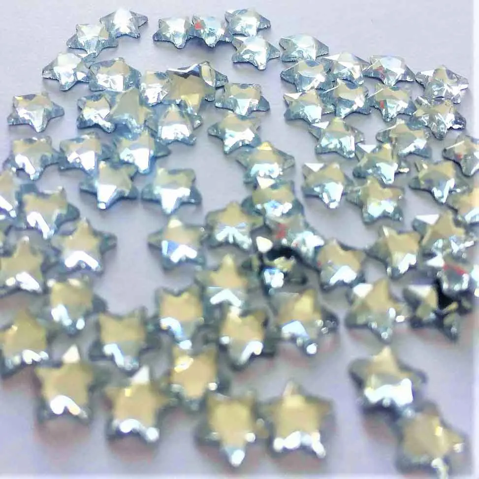 DIY strass Большая распродажа shap star 6*6 мм 500 шт./упак. Flatback стразы горячей фиксации