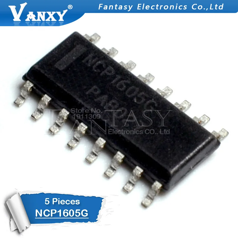 Новый оригинальный 5 шт. NCP1605G SOP-16 NCP1605 SOP16 NCP1605DR2G NCP1605DR SOP NCP1605BDR2G NCP1605B NCP1605BG |