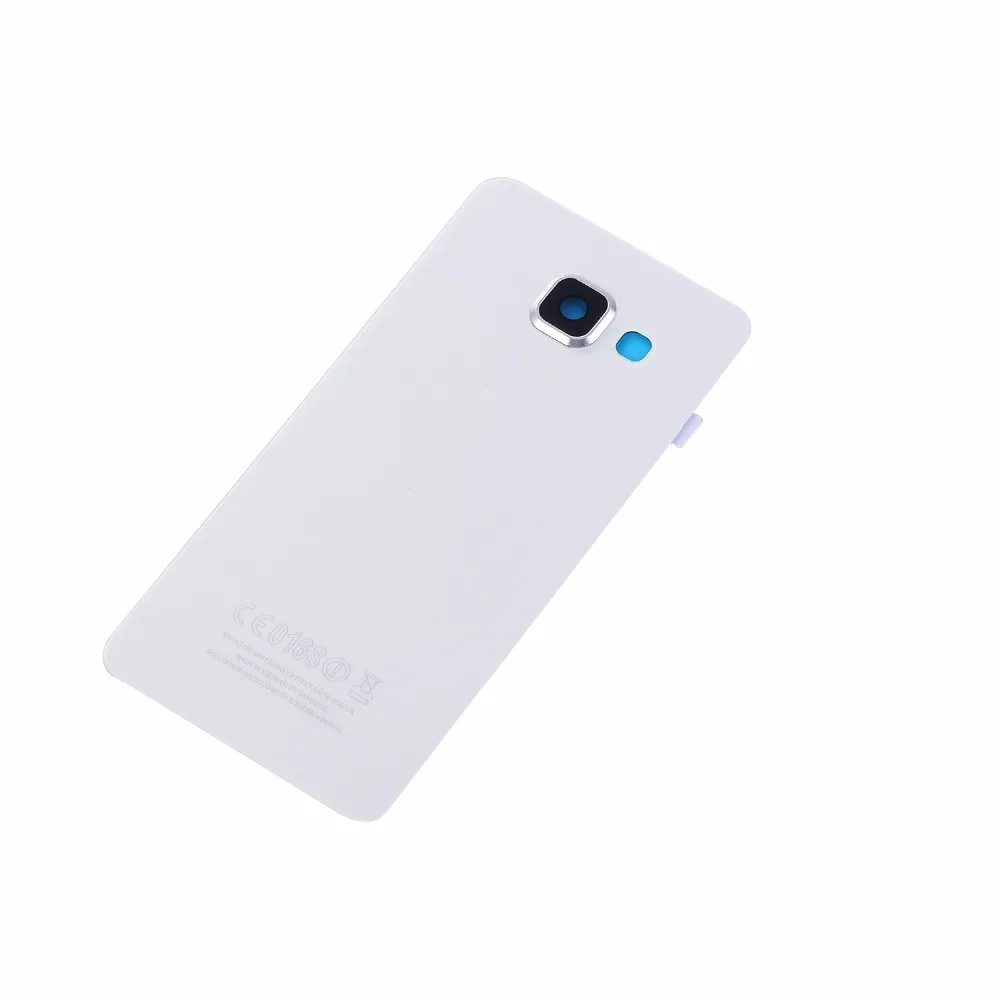 Для Samsung Galaxy A5 2016 A510 A510F Корпус задняя крышка батарейный стеклянный чехол +