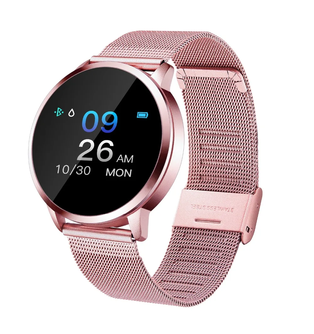Новинка, Q8, Bluetooth, умные часы, нержавеющая сталь, водонепроницаемые, носимые устройства, умные часы, наручные часы для мужчин и женщин, фитнес-трекер, часы