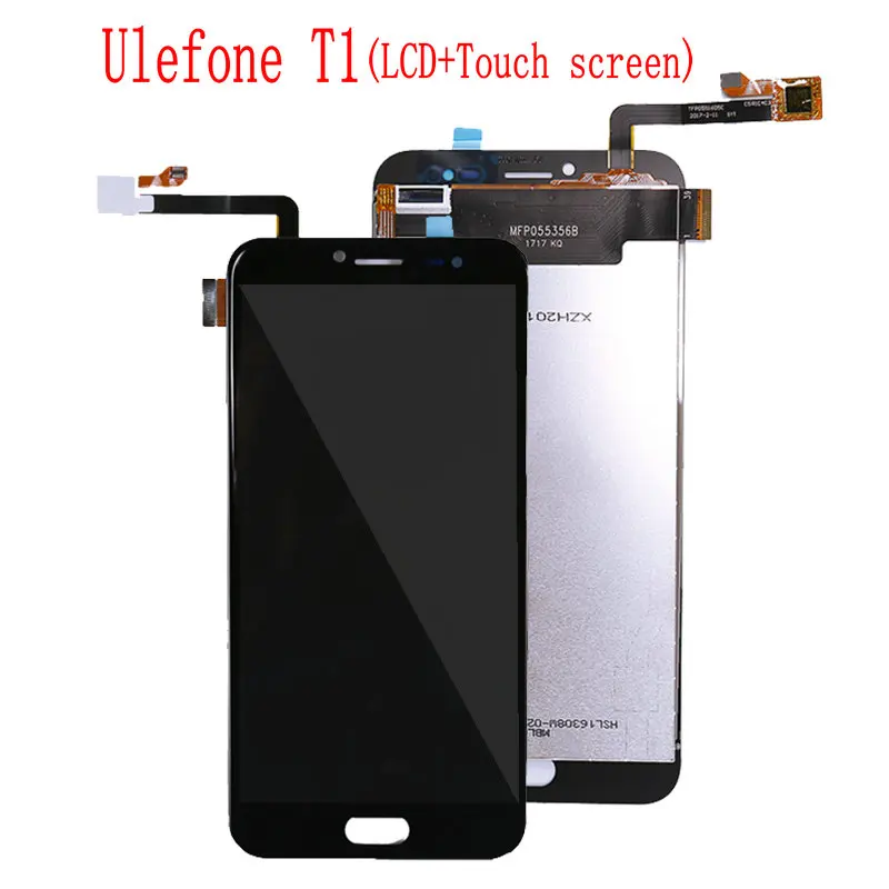 Для Ulefone T1 ЖК дисплей Дисплей кодирующий преобразователь сенсорного экрана в