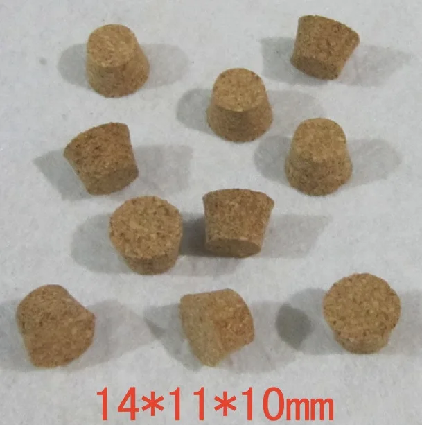 

14x11x10mm Small Bottle Stopper Wish Mini Tube Cork Caps Lid Free shipping