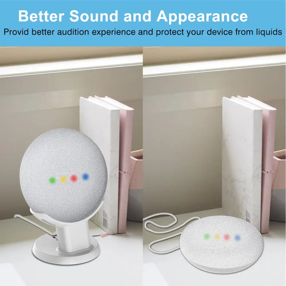 LINGYOU Настольная подставка держатель настенное крепление для Google Home мини гнездо