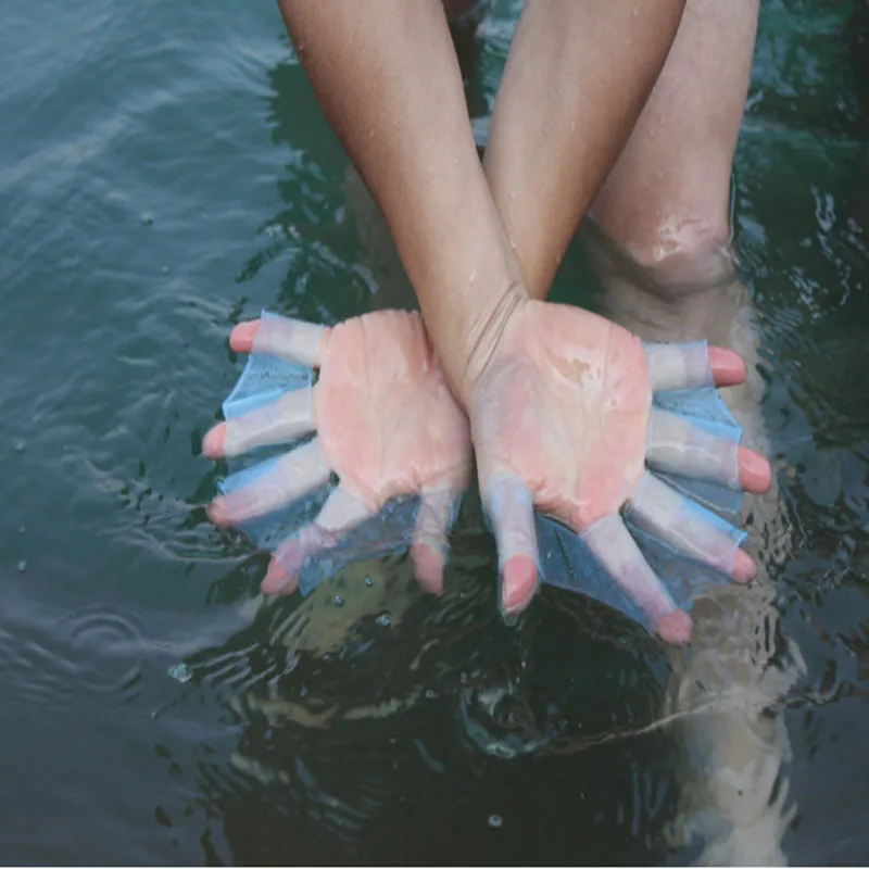 1 пара перчатки без Пальцев Рук Плавники перепончатые для Для мужчин женщин