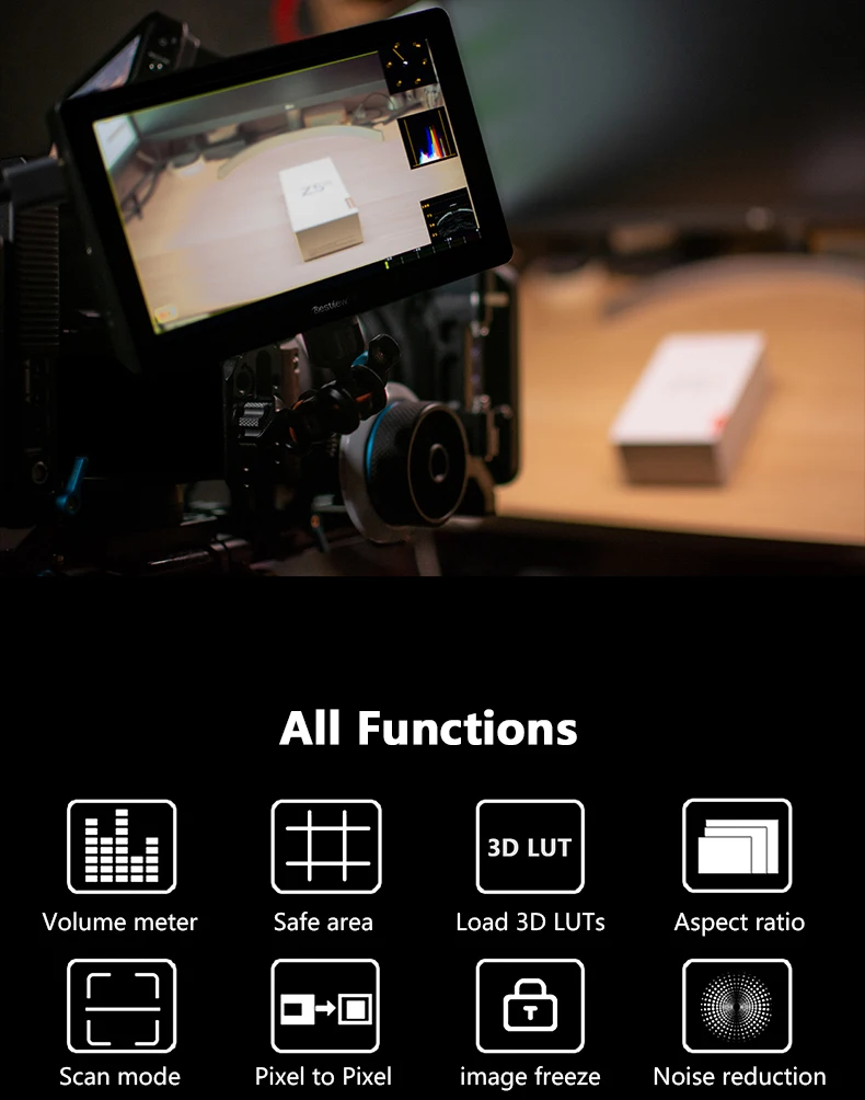 Bestview R7 7 дюймов 1920x1200 видеокамера DSLR монитор для Canon Nikon sony Panasonic 4K HDMI монитор lcd полный сенсорный экран