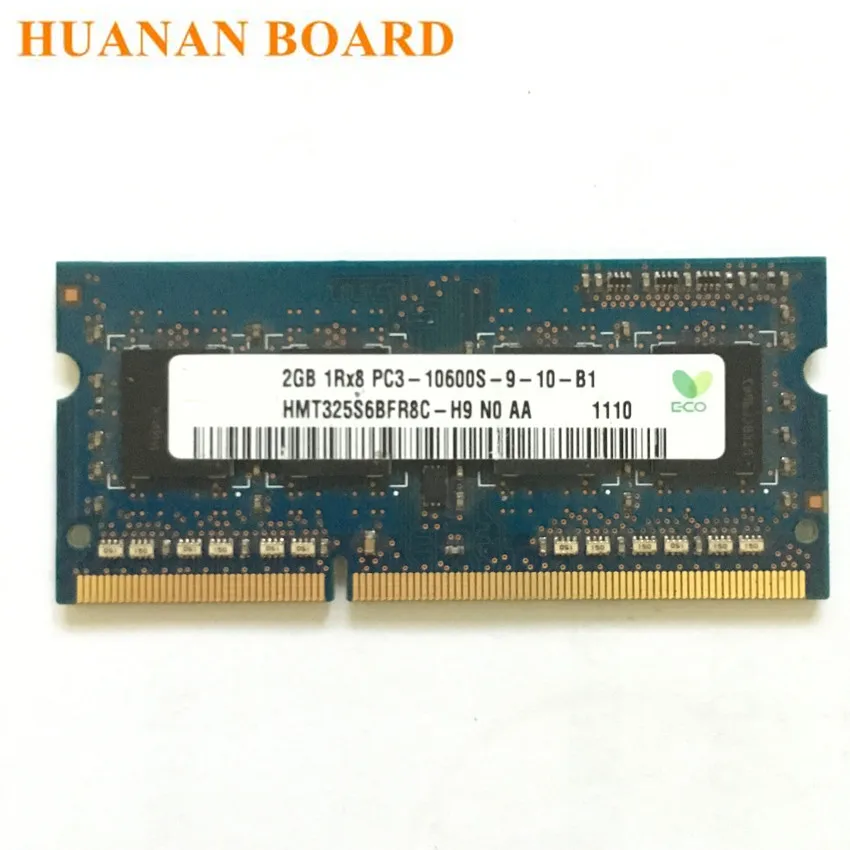 DDR3 2 Гб PC3-10600S 1333 МГц 2 Гб памяти ноутбука 2G PC3 10600S 1333 МГц модуль ноутбука SODIMM ram