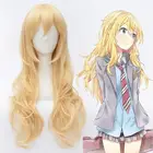 Miyazono Kaori желтый парик для косплея Hair Lolita Wig Your Lie в апреле ролевая игра Хэллоуин