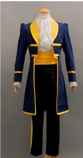 Красота и с рисунком из мультфильма Красавица Чудовище для костюмированной