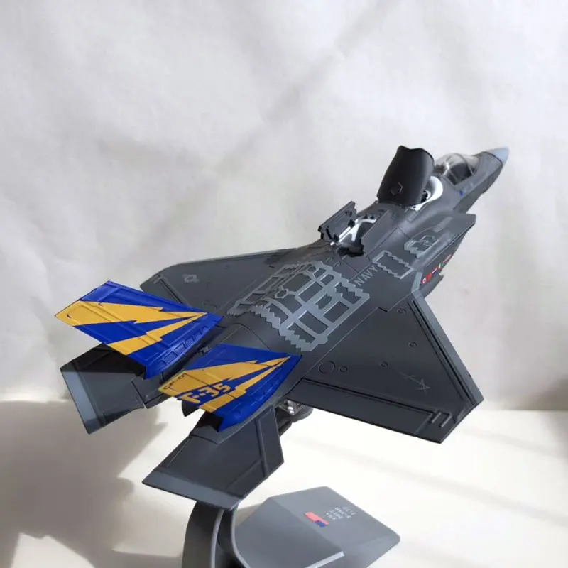 AMER 1/72 масштаб USMC F-35B Lightning II Joint Strike Fighter литой под давлением металлический военный самолет модель игрушки для сбора/подарка