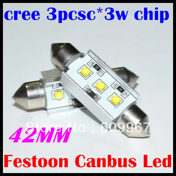 СВЕТОДИОДНАЯ Гирлянда высокой мощности canbus c5w dome light 36 мм 39 42 2 шт./лот|car light|interior car