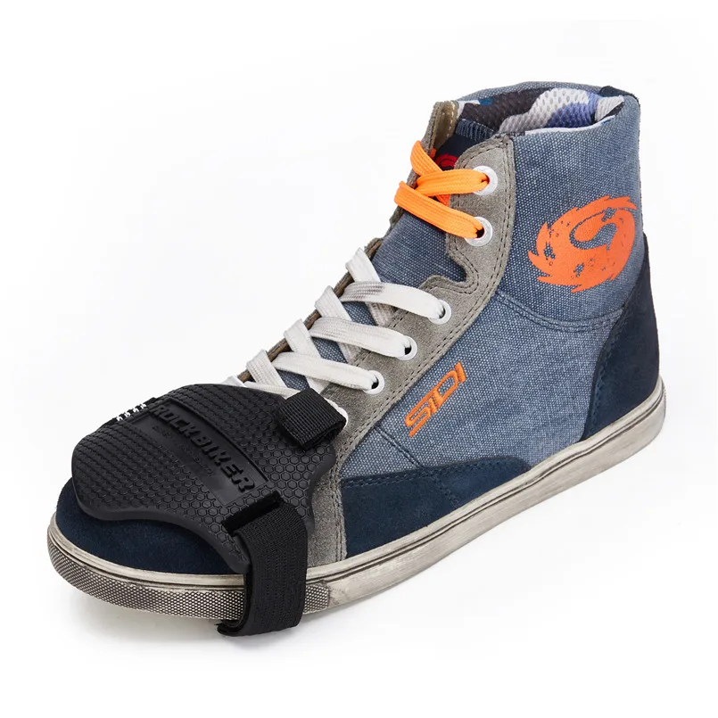 MJMOTO профессиональная прочная искусственная обувь защитные ботинки