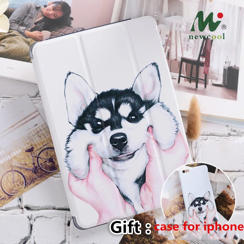 Флип чехол с изображением милой собаки для планшета Air 10 5 11 2 12 9 2020 Air2 Mini23 4 2019 iPad 7