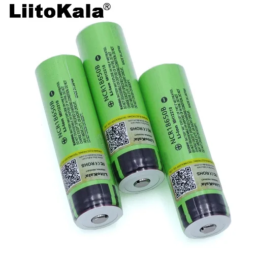 Liitokala NCR18650B 3 7 V 3400 mah 18650 перезаряжаемая литиевая батарея подходящий аккумулятор